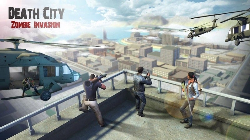 Death City: Zombie Invasion 1.5.4 (Unlimited money)