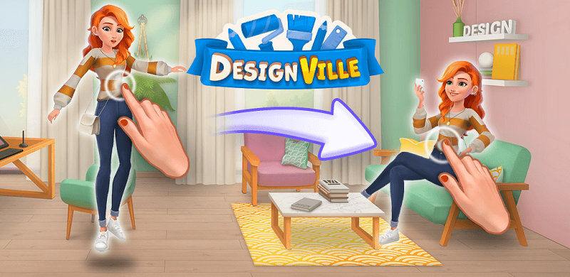 DesignVille: Merge & Design 1.165.3 (Unlimited money)