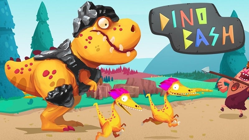 Dino Bash 1.9.8 (Unlimited money)