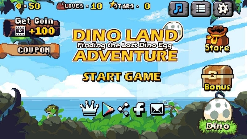 DINO LAND ADVENTURE 3.2 (Unlimited money)