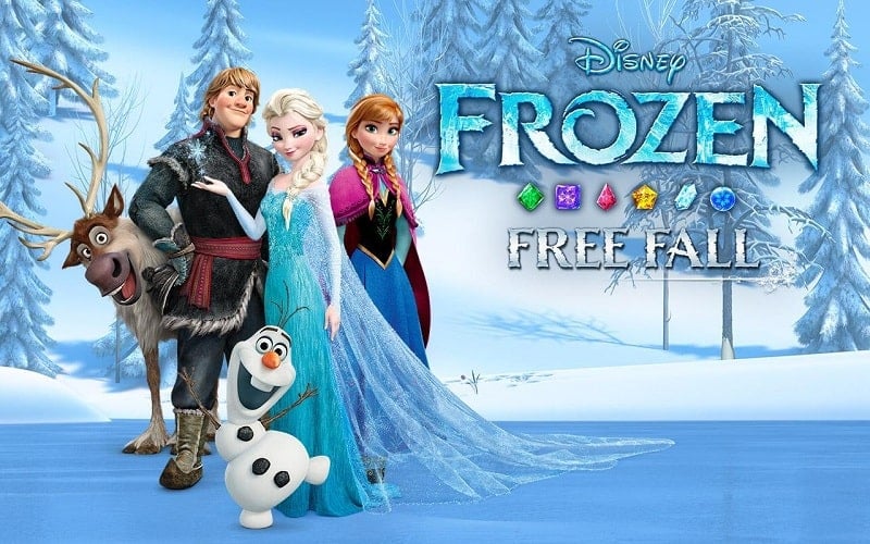 Disney Frozen Free Fall 14.1.1 (Unlimited Snowball, moves)