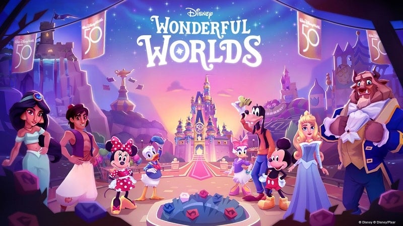 Disney Wonderful Worlds 1.10.18 (Unlimited money, boosters)