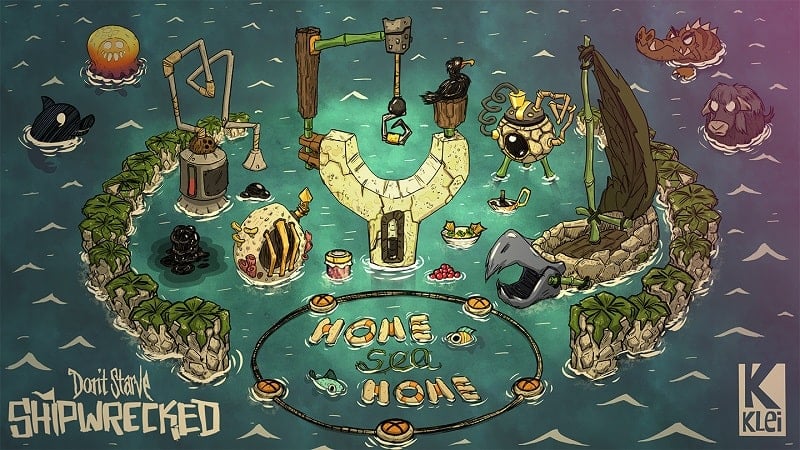 Don’t Starve: Shipwrecked 1.33.4 (Unlocked Characters/Fast speed)