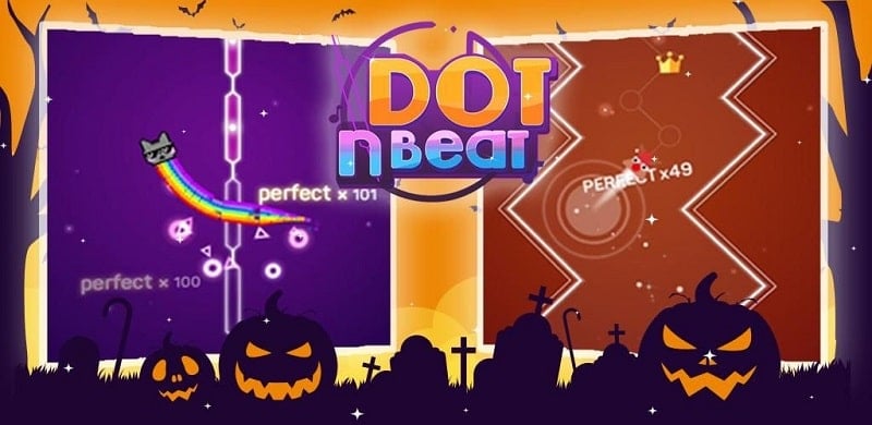 Dot n Beat 2.4.1 (Menu, Unlimited money/Speed)