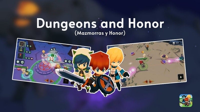 Dungeons and Honor – RPG 1.8.4 (Menu, Free In-App Purchase)