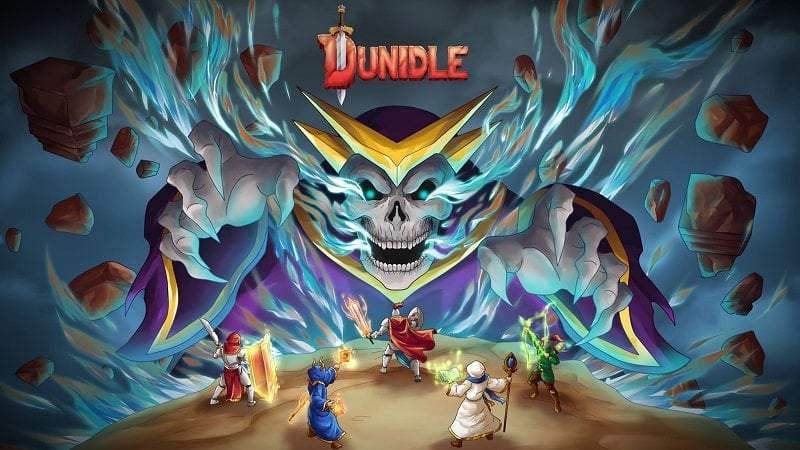 Dunidle 9.0.5 (Unlocked heroes, battle mission)