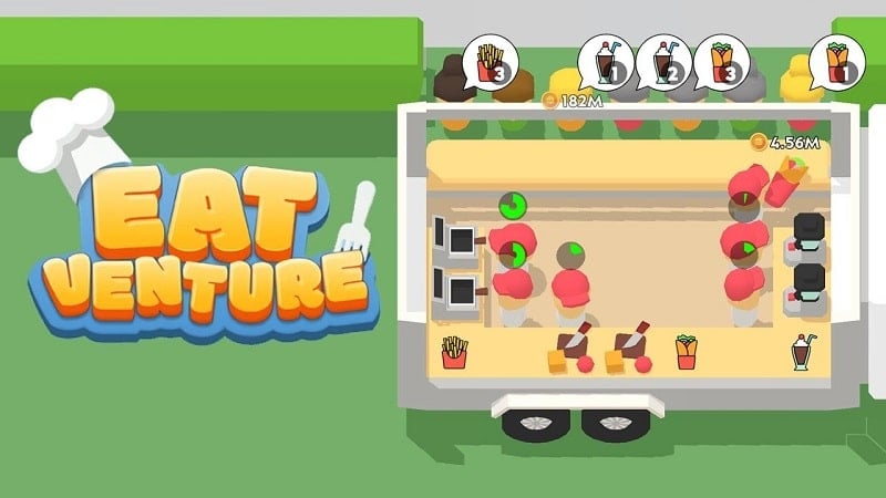 Eatventure 1.30.0 (Menu/Unlimited money/Skill Point)