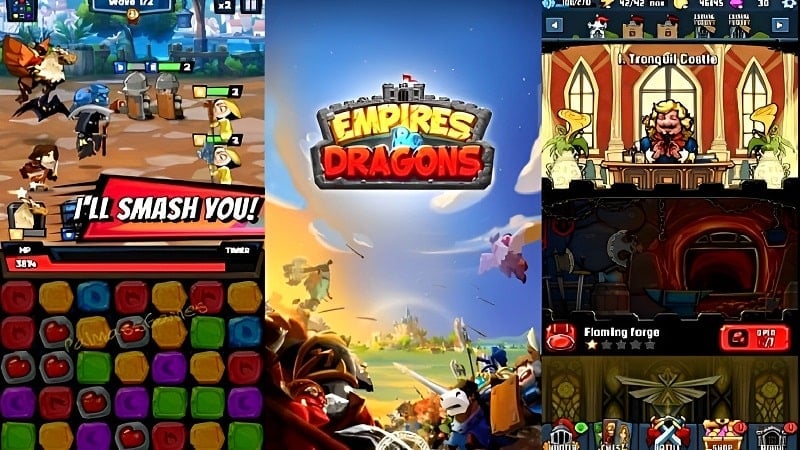 Empires and Dragons 1.0.15 (Menu, God mode)