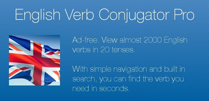 English Verb Conjugator Pro 3.6.5 (N/A)