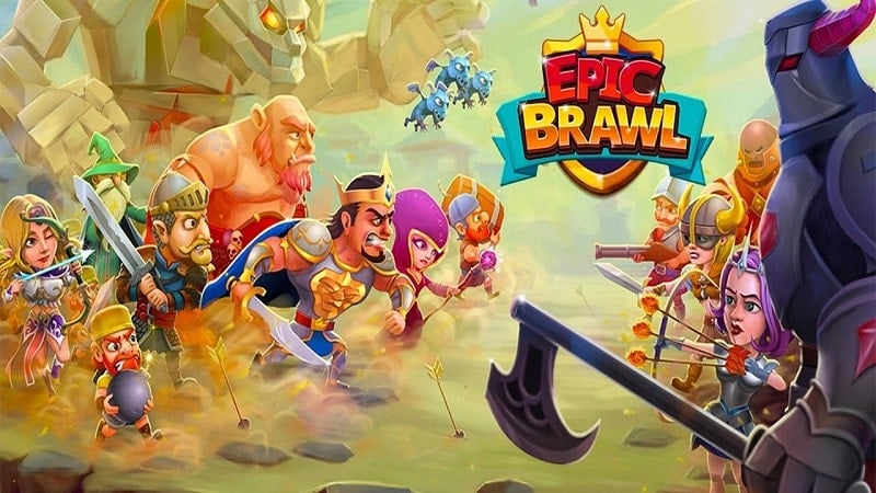 Epic Brawl 3.5 (Unlimited money, immortal)