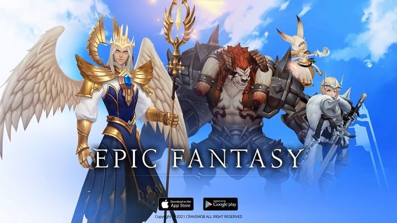 Epic Fantasy 1.73.2 (Menu/Damage/Defense multiplier/No Skill CD)