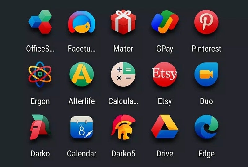 Ergon Icon Pack 3.3 (N/A)