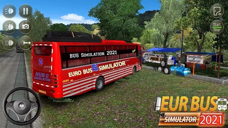 Euro Bus Simulator 0.62 (Menu/Unlimited Cash)