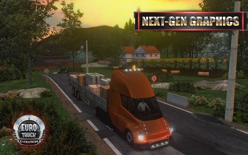 European Truck Simulator 4.2 (Unlimited money)