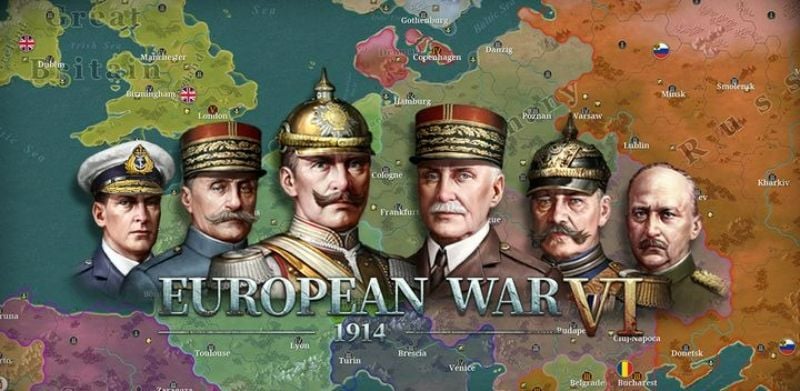 European War 6: 1914 1.3.42 (Unlimited money/Medal)