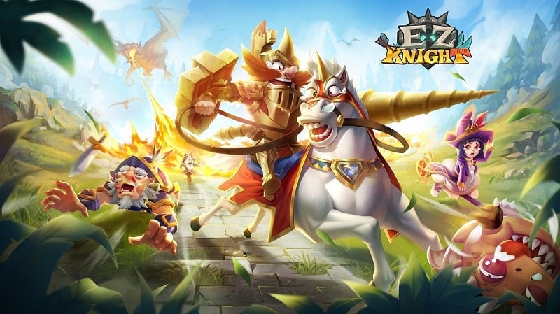 EZ Knight 1.6.1 (MEGAMOD/Damage, defense multipliers)