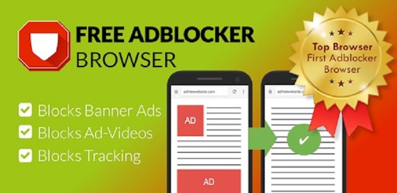 FAB Adblocker Browser: Adblock 96.1.3760 (Premium unlocked)