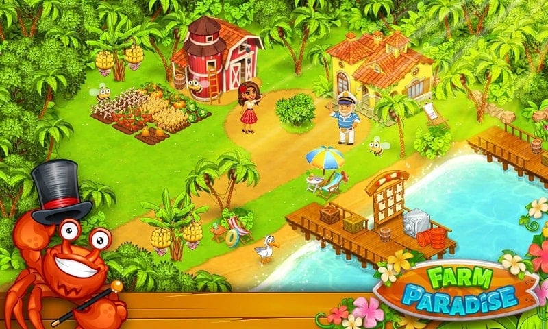 Farm Paradise 2.45 (Unlimited money)