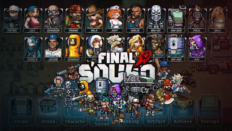 Final Squad 1.055 (Unlimited money/Resources)