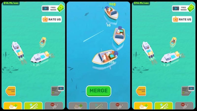 Fish Tycoon: Ocean Empire idle 1.2 (Menu/Unlimited Resources)