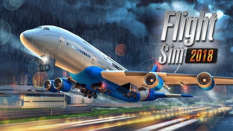 Flight Sim 2018 3.2.6 (Unlimited Money)