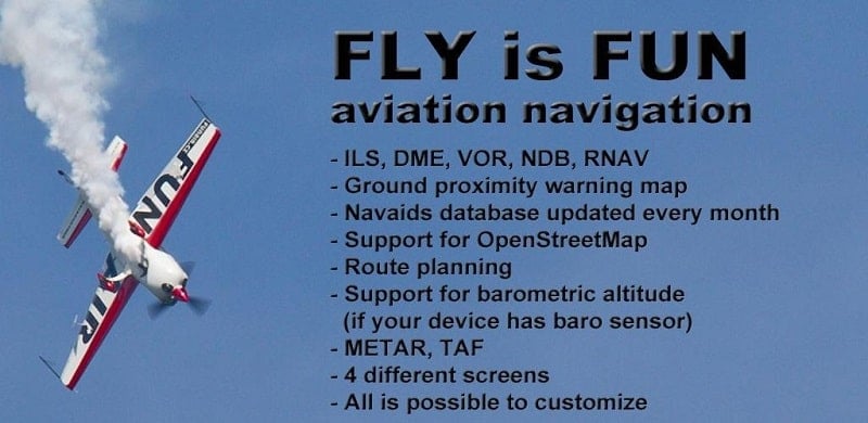 FLY is FUN Aviation Navigation 33.80 (Unlimited)