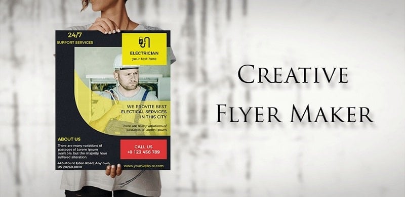 Flyers, Poster Maker, Design 132.0 (Pro Unlocked)