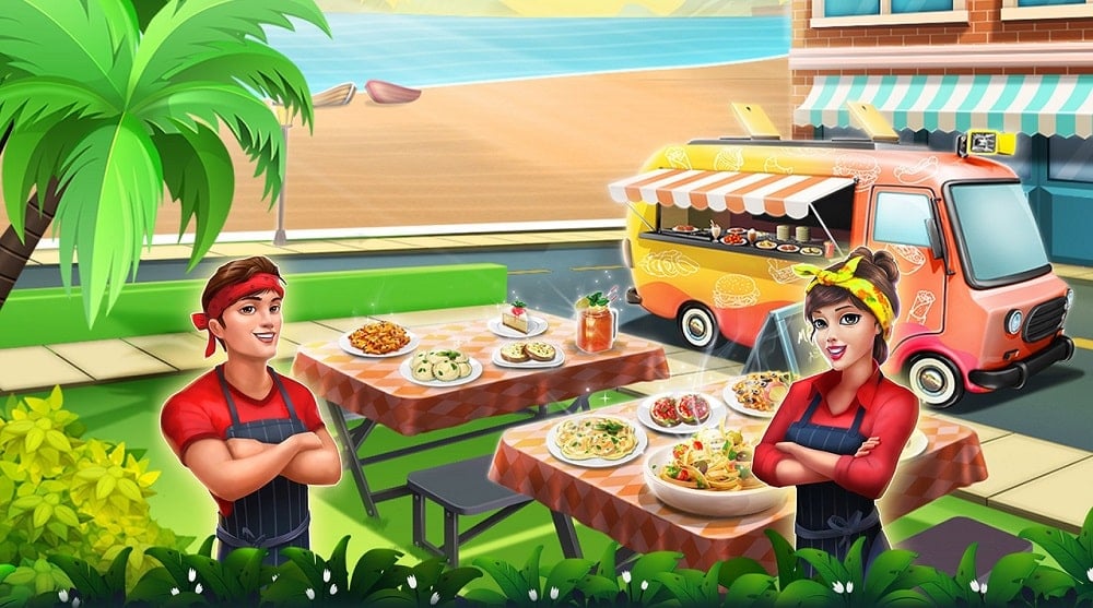 Food Truck Chef: Cooking Game 8.55 (Unlimited Money)