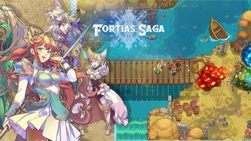 Fortias Saga 1.0.65 (Menu/God mode/Damage/Defense multiplier)