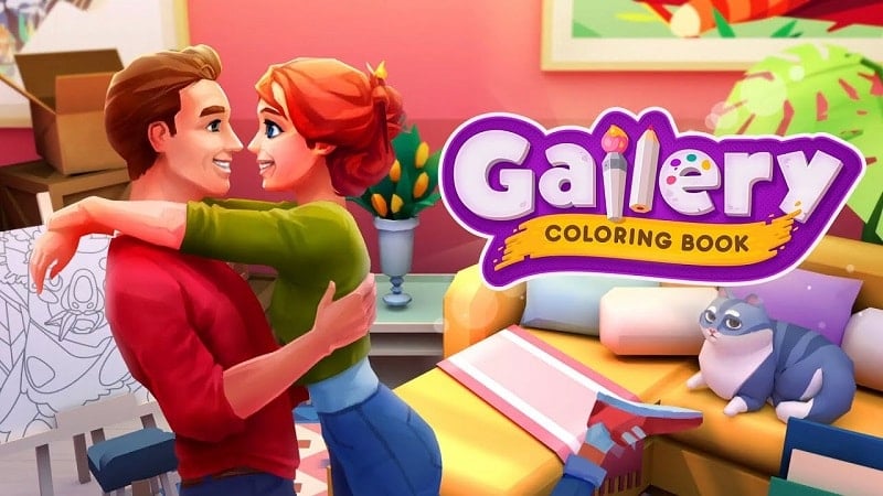 Gallery: Coloring Book & Decor 0.405 (Unlimited Boosters/Energy)