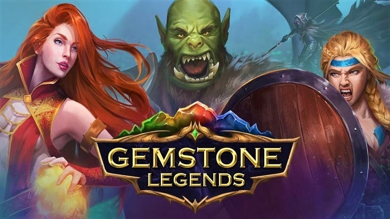 Gemstone Legends 0.53.814 (Menu, God mode/High damage)