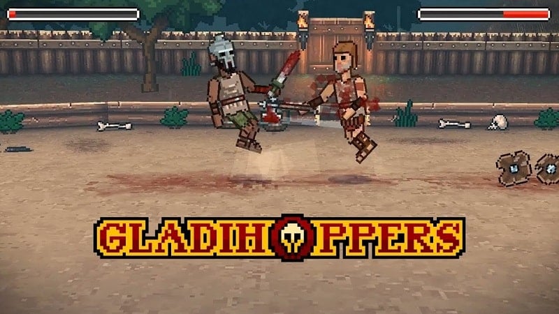 Gladihoppers 3.0.4 (Dumb enemy)