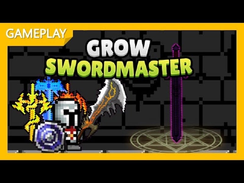 Grow SwordMaster 2.2.3 (Unlimited gold, high damage)