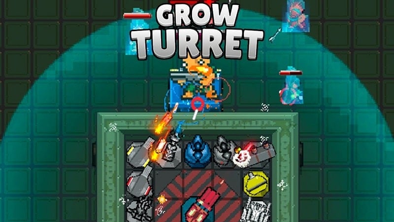 Grow Turret 8.2.2 (High damage)