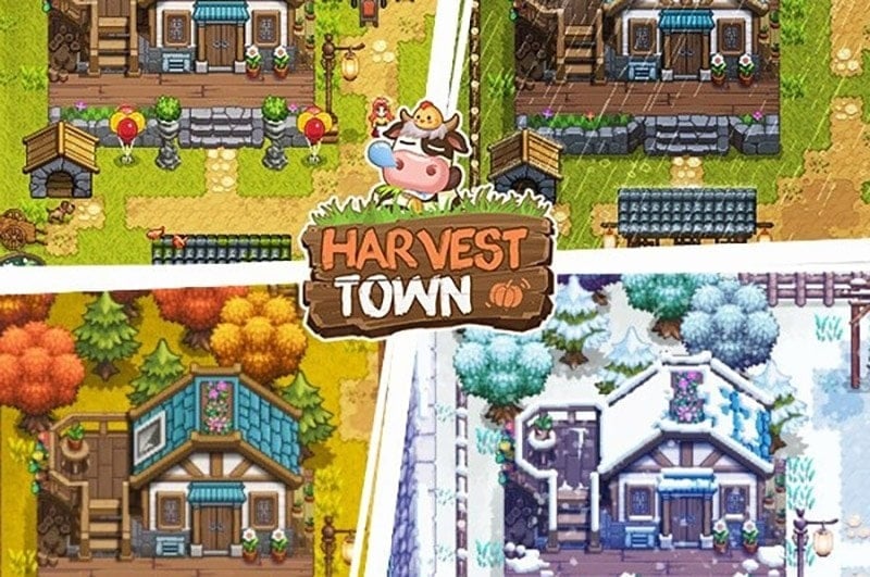 Harvest Town 2.8.7 (Menu, God mode/Unlimited energy/Fast movement)