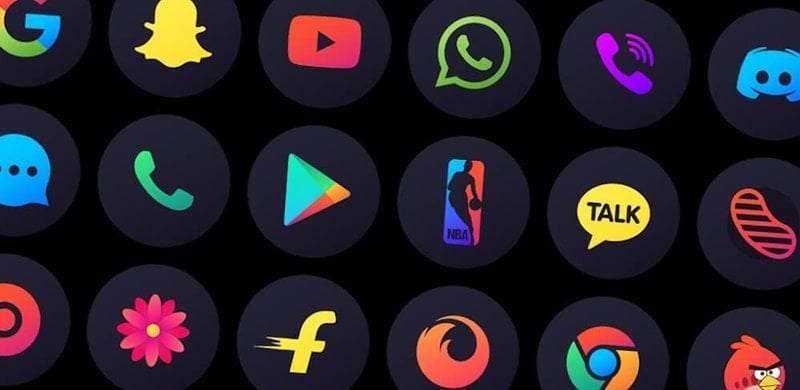 Hera Dark Icon Pack 6.9.5 (N/A)