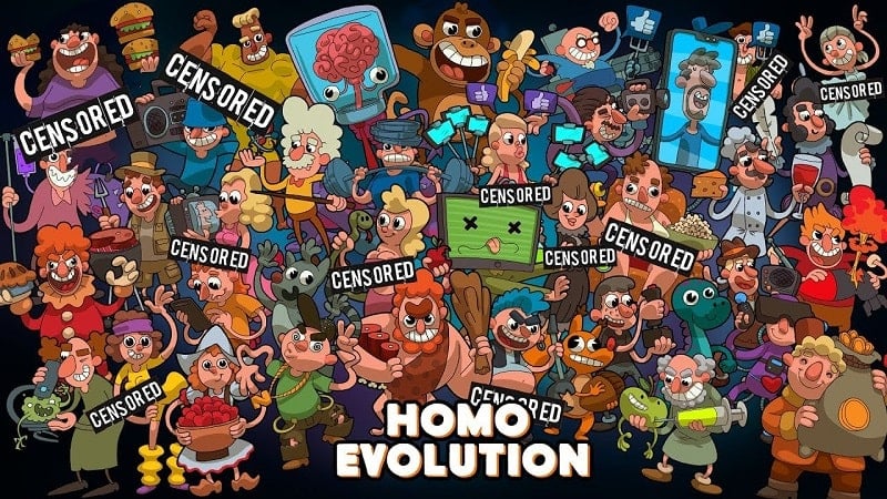 Homo Evolution 1.6.6 (Unlimited money)