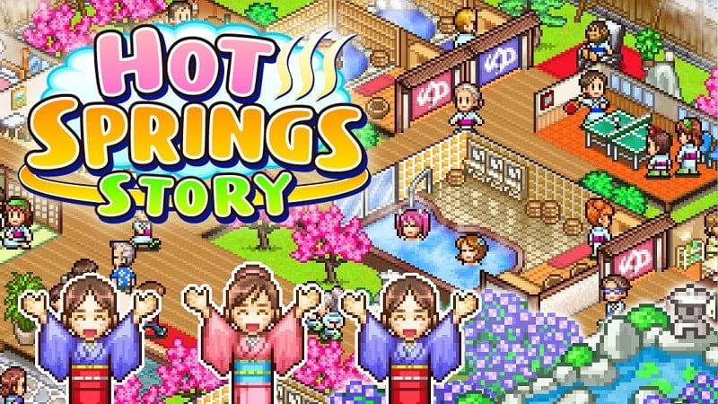 Hot Springs Story 2.7.8 (Unlimited money, tickets)