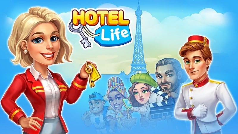 Hotel Life 0.9.87 (Unlimited money)