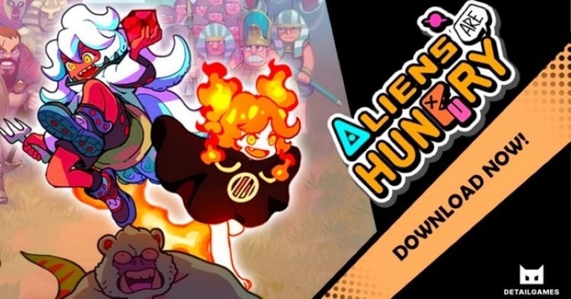 HungryAliens 1141 (Menu/God mode/Damage/Defense Multiplier)