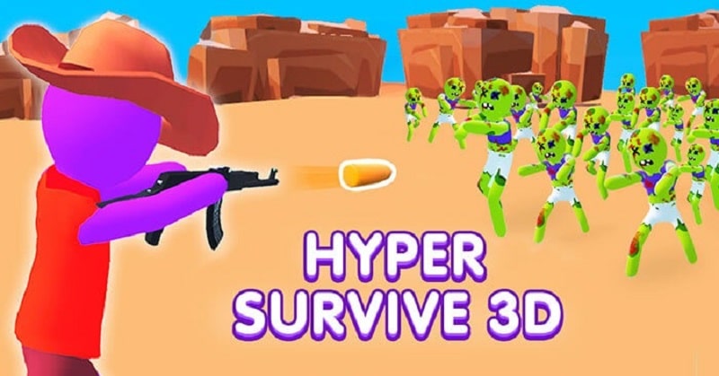 Hyper Survive 3D 2.4.6 (Menu/Max level)