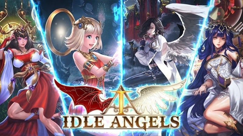 Idle Angels 7.1.2.010604 (Menu, Immortal/High Damage/Skills)