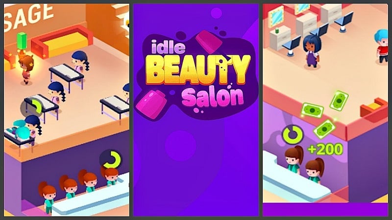 Idle Beauty Salon Tycoon 2.11.4 (Everything is instant finished)