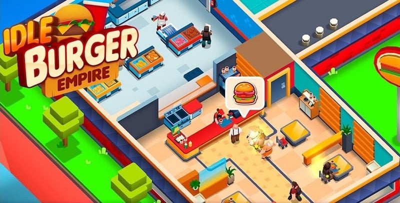 Idle Burger Tycoon 2.5.6 (Free upgrade)