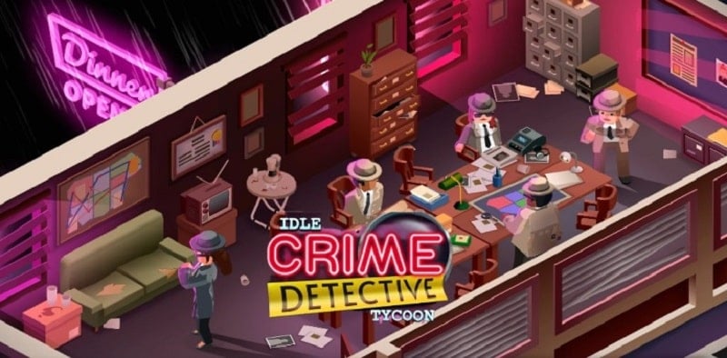 Idle Crime Detective Tycoon 0.9.3 (Unlimited money)