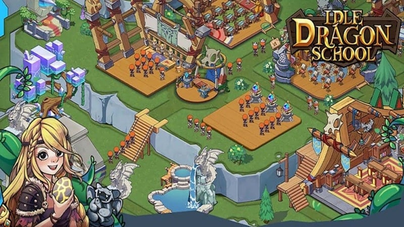 Idle Dragon School 1.15.00 (Unlimited money, points, resources)