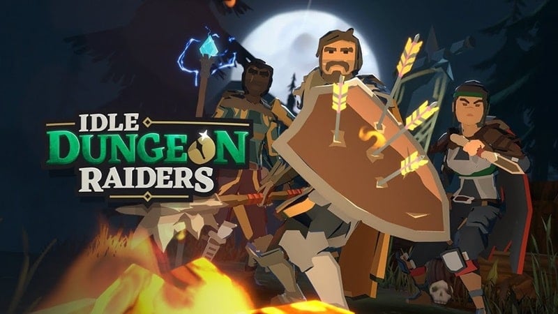 Idle Dungeon Raiders 0.1.154 (God mode/High attack)