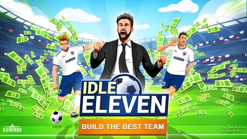 Idle Eleven 1.39.6 (Unlimited money, VIP unlocked)