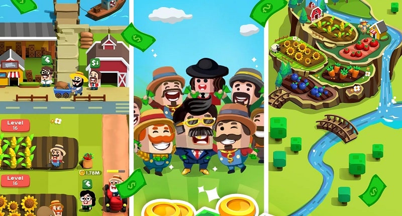 Idle Farming – Farm Tycoon 1.1.3 (Free upgrade/Buy)