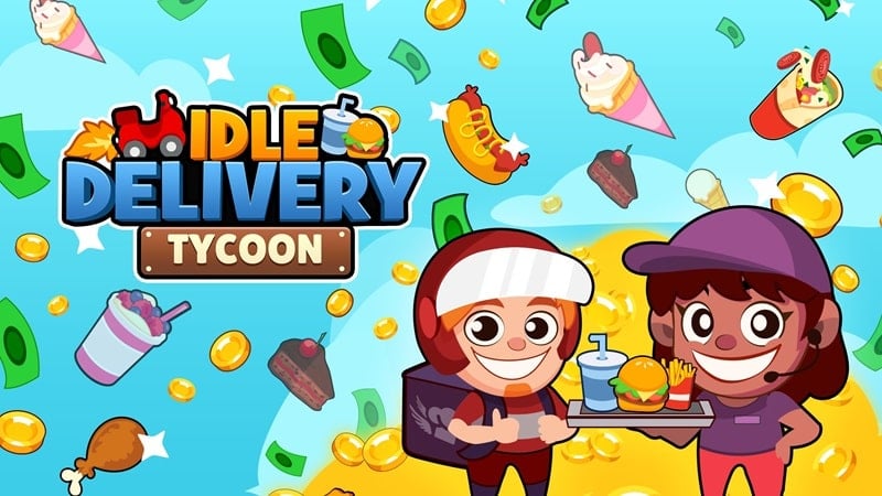 Idle Food Delivery Tycoon 2024.01.02 (Free Upgrade)